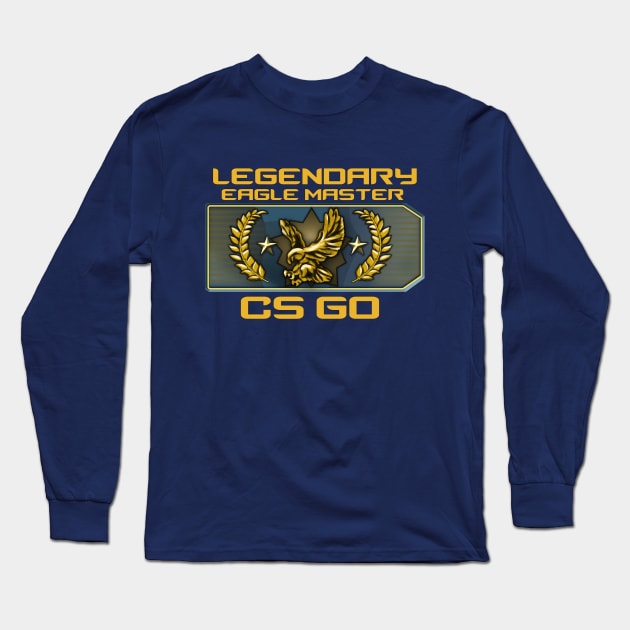 LEGENDARYEAGLEMASTER Long Sleeve T-Shirt by PjesusArt